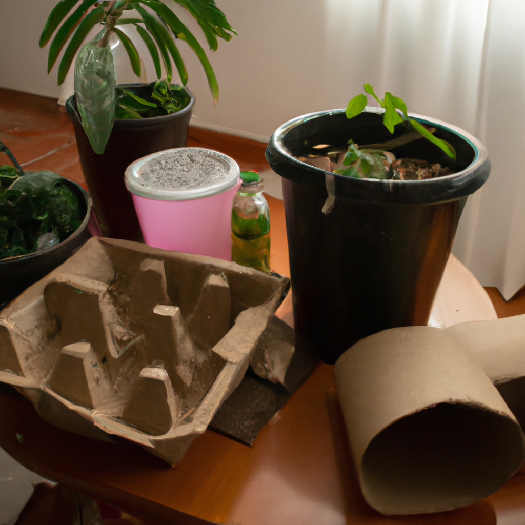 Uso de materiales biodegradables en el hogar